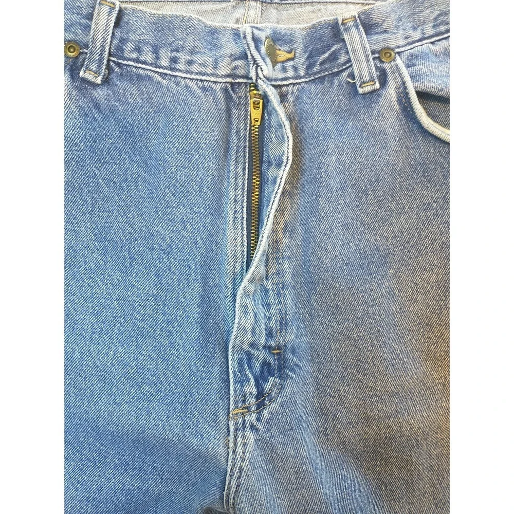 Wrangler Hero Authentic Mens Light Wash Straight Leg Jean 96501DS 34x32 USA Made
